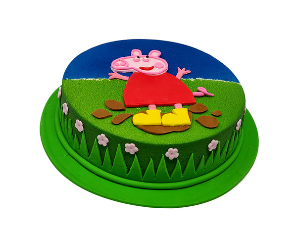 Peppa pig cake  Cartoon cake  Best designer cake in bangalore  Liliyum  Patisserie  Cafe
